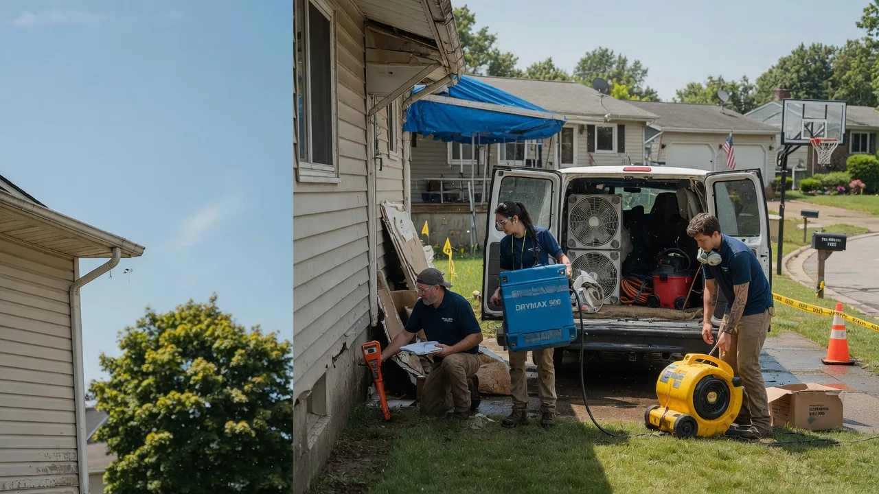 Ceiling Leak Cleanup in Lodi, OH near me