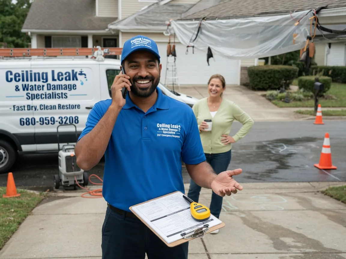 Ceiling Leak Cleanup Lodi, OH FAQs